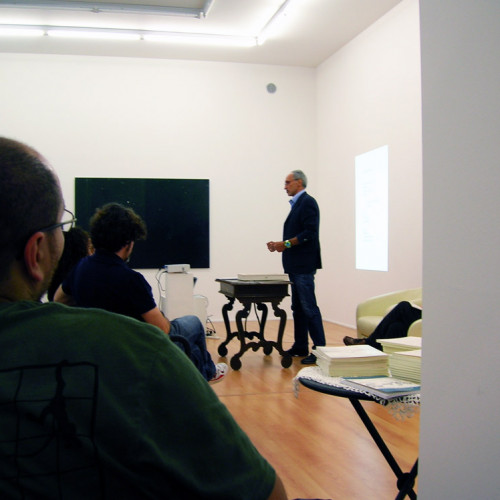 Presentazione libro d'artista  Trattato sull'Apparizione delle Lettere di Carlo Delli.